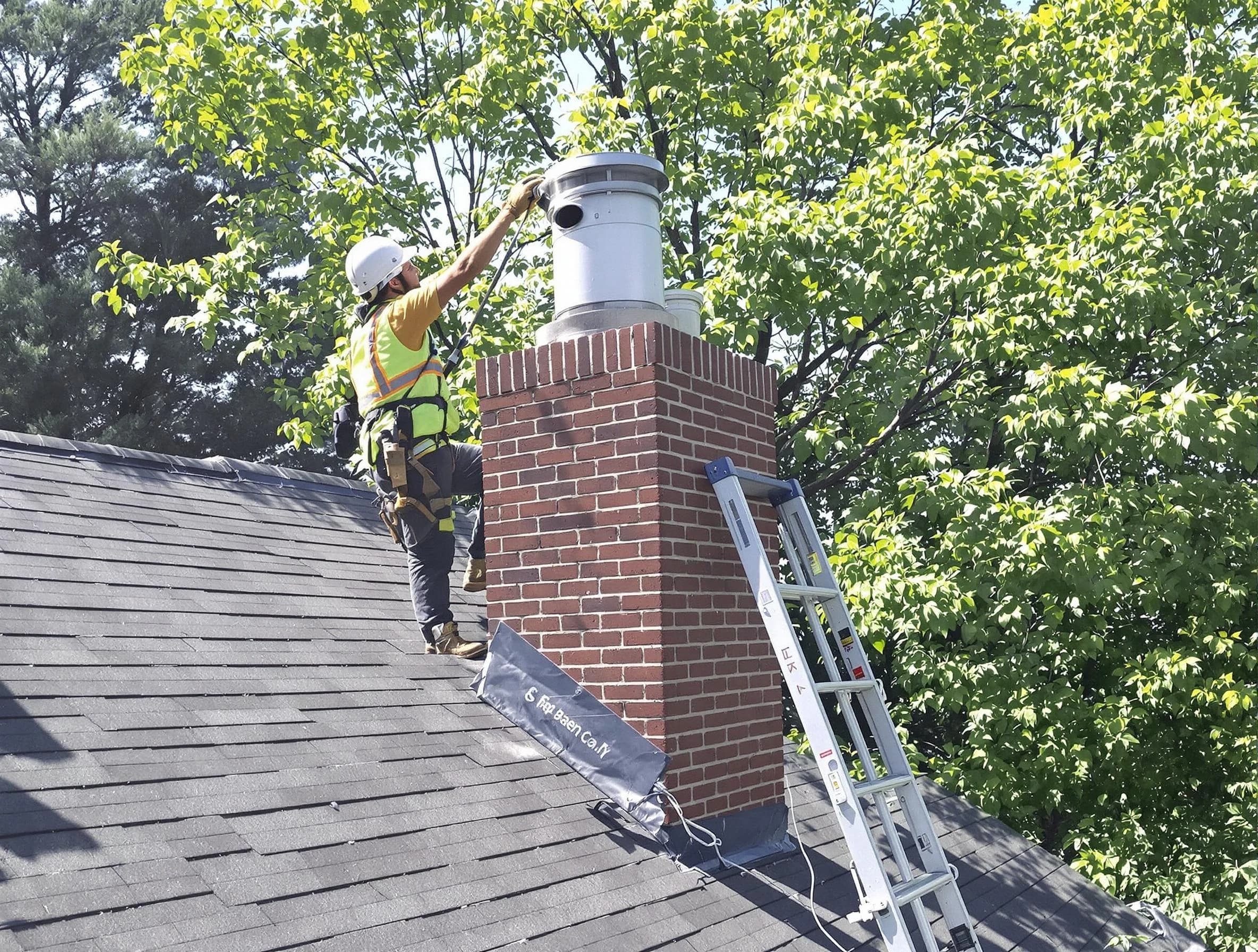 Chimney liner inspection by Adamsville Chimney Sweep in Adamsville, AL