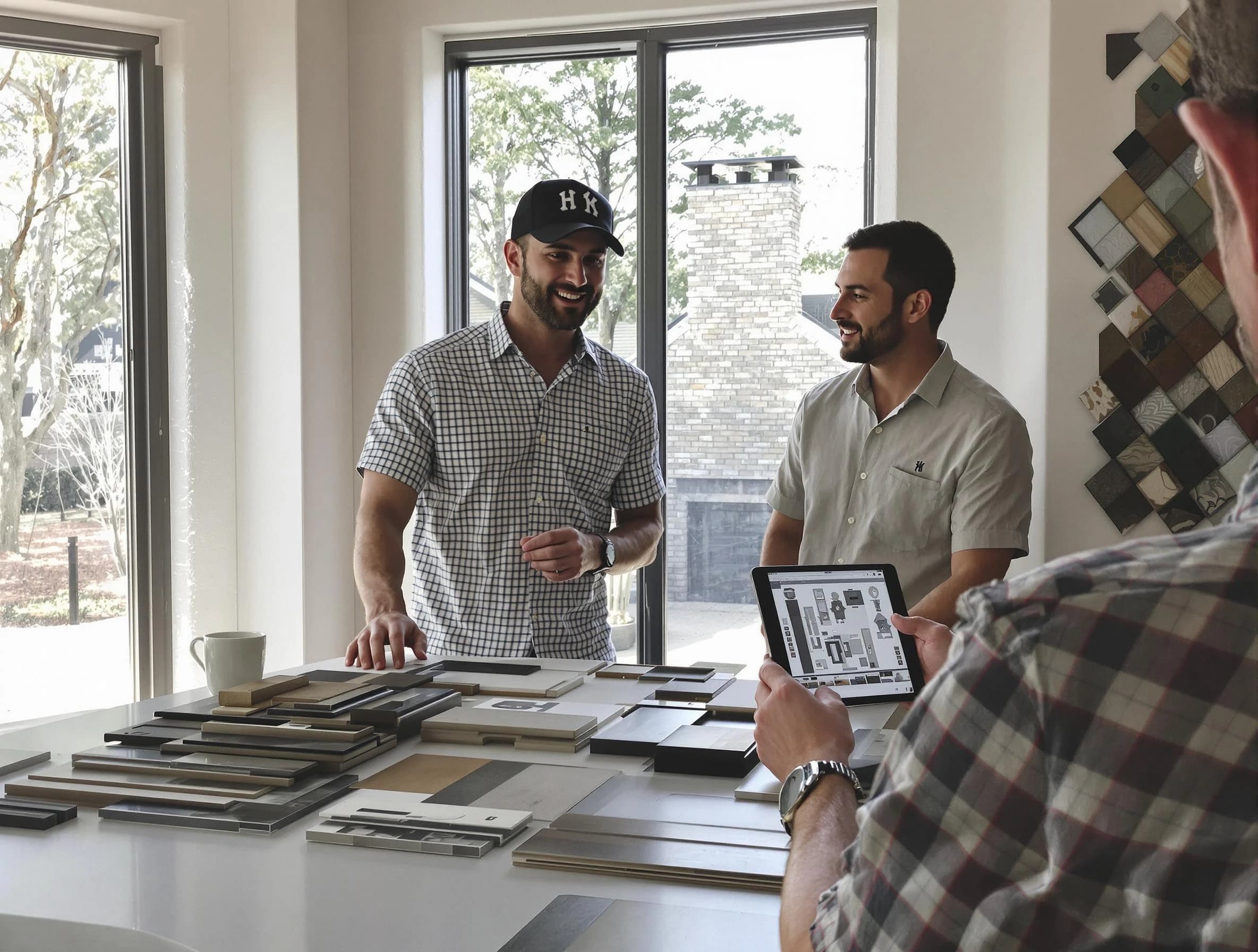 Adamsville Chimney Sweep remodeling a chimney and fireplace in Adamsville, AL