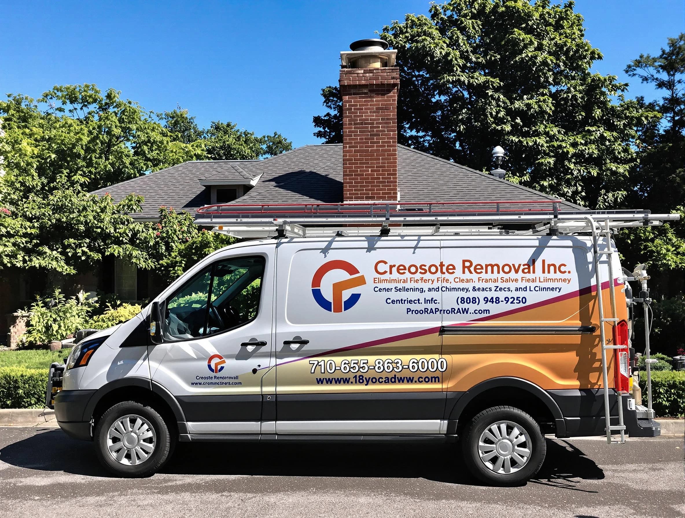 Adamsville Chimney Sweep technician removing creosote safely in Adamsville, AL